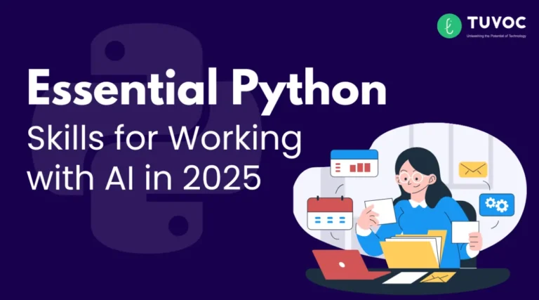 Essential Python Skills for Working with AI in 2025